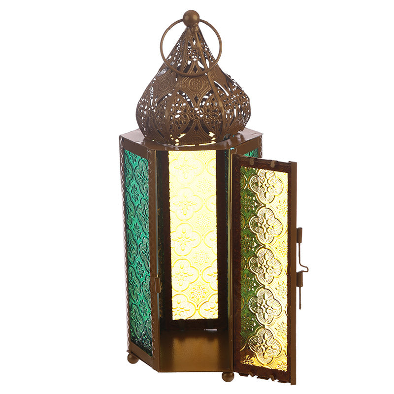 Dome Gold Moroccan Lantern
