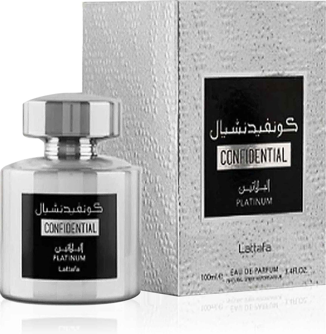 Herrenparfum EDP Lattafa 100 ml Confidential Platinum