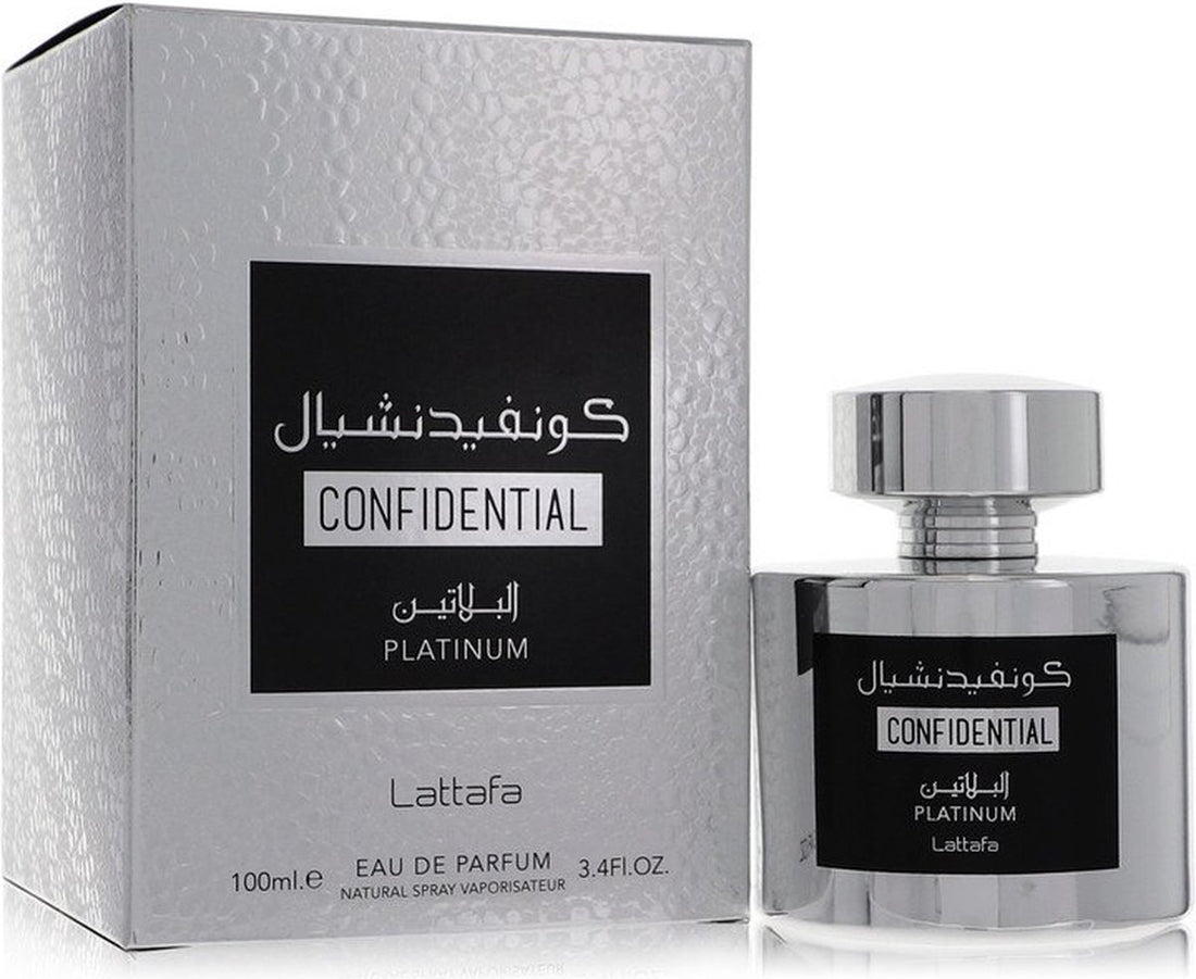 Herrenparfum EDP Lattafa 100 ml Confidential Platinum