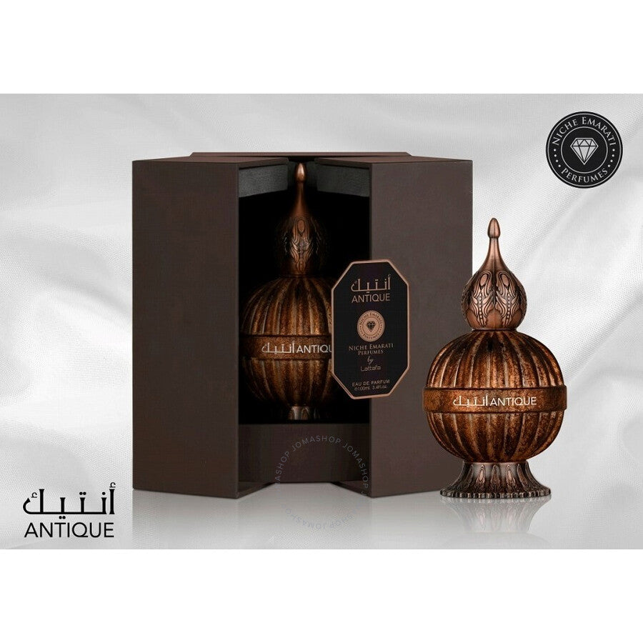 Lattafa Niche Emarati Antique 3.4 oz Eau de Parfum Spray (metal bottle)