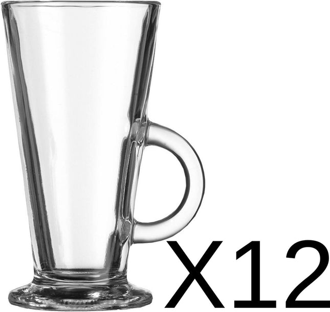 Latte Macchiato/Irish Coffee Gläser - 28 cl - 12 Stück - Schöne Kaffeegläser