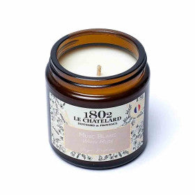 Organic Goodness geurkaars Palo Santo & cederhout – sojawas in glazen pot – foto 18