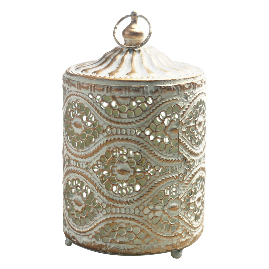 LED lantaarn - Kaarshouder – 14 x 9 x 9 cm
