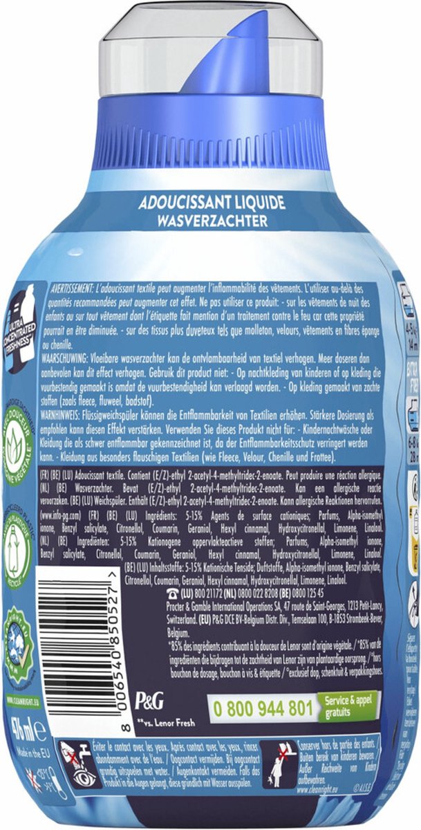 Lenor Weichspüler Fresh Air Morgenfrische 476 ml