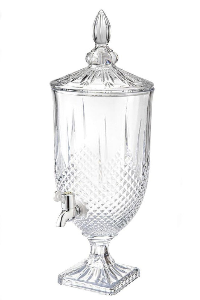 Glass lemonade dispenser 3 litres - drink dispenser