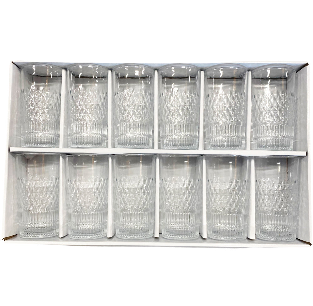 Highball glasses - 37.5 cl - set of 12 pieces