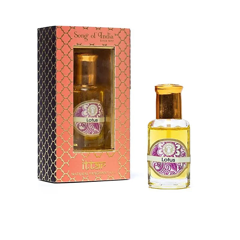 Huile parfumée ayurvédique naturelle Lotus
