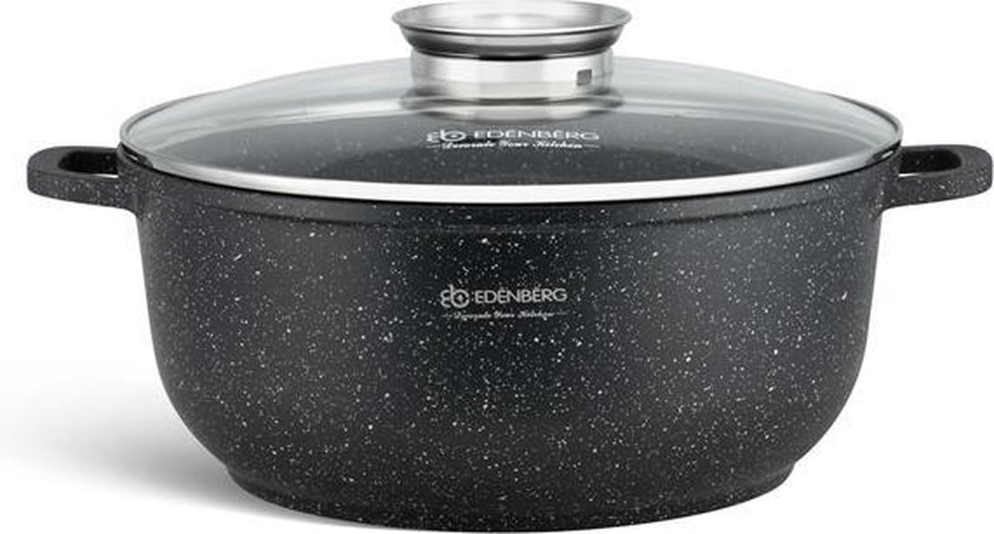Luxe Aluminium Kookpan met Deksel - Ø 22 cm