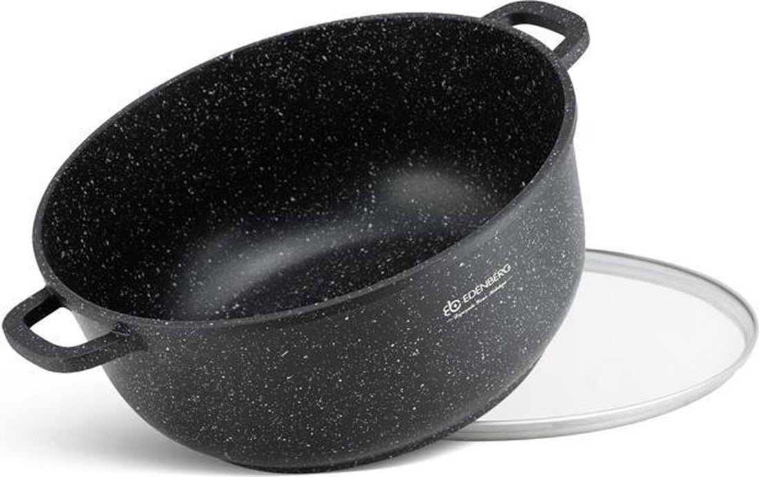 Luxe Aluminium Kookpan met Deksel - Ø 22 cm
