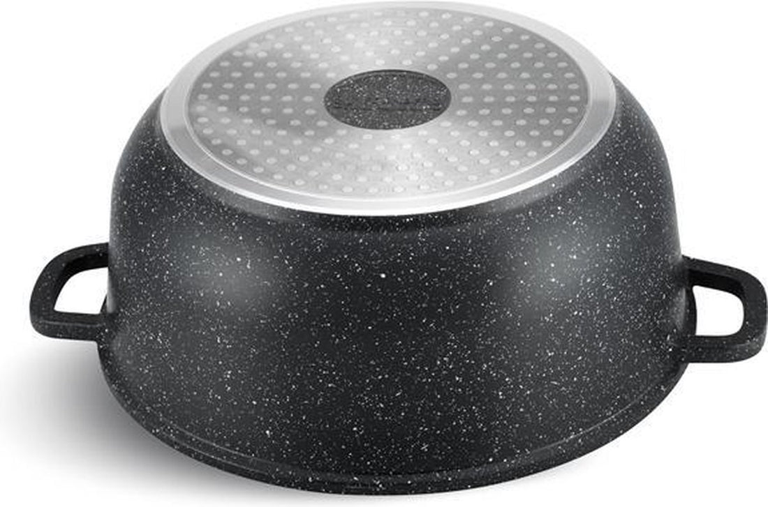 Luxe Aluminium Kookpan met Deksel - Ø 22 cm