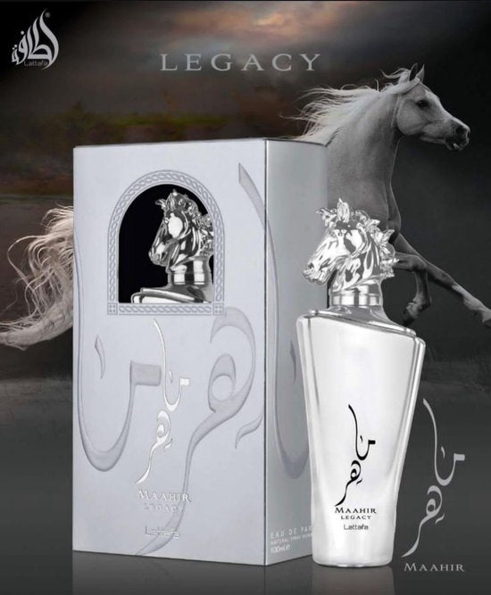 Lattafa Maahir Legacy Silver - EDP 100ML - Unisex