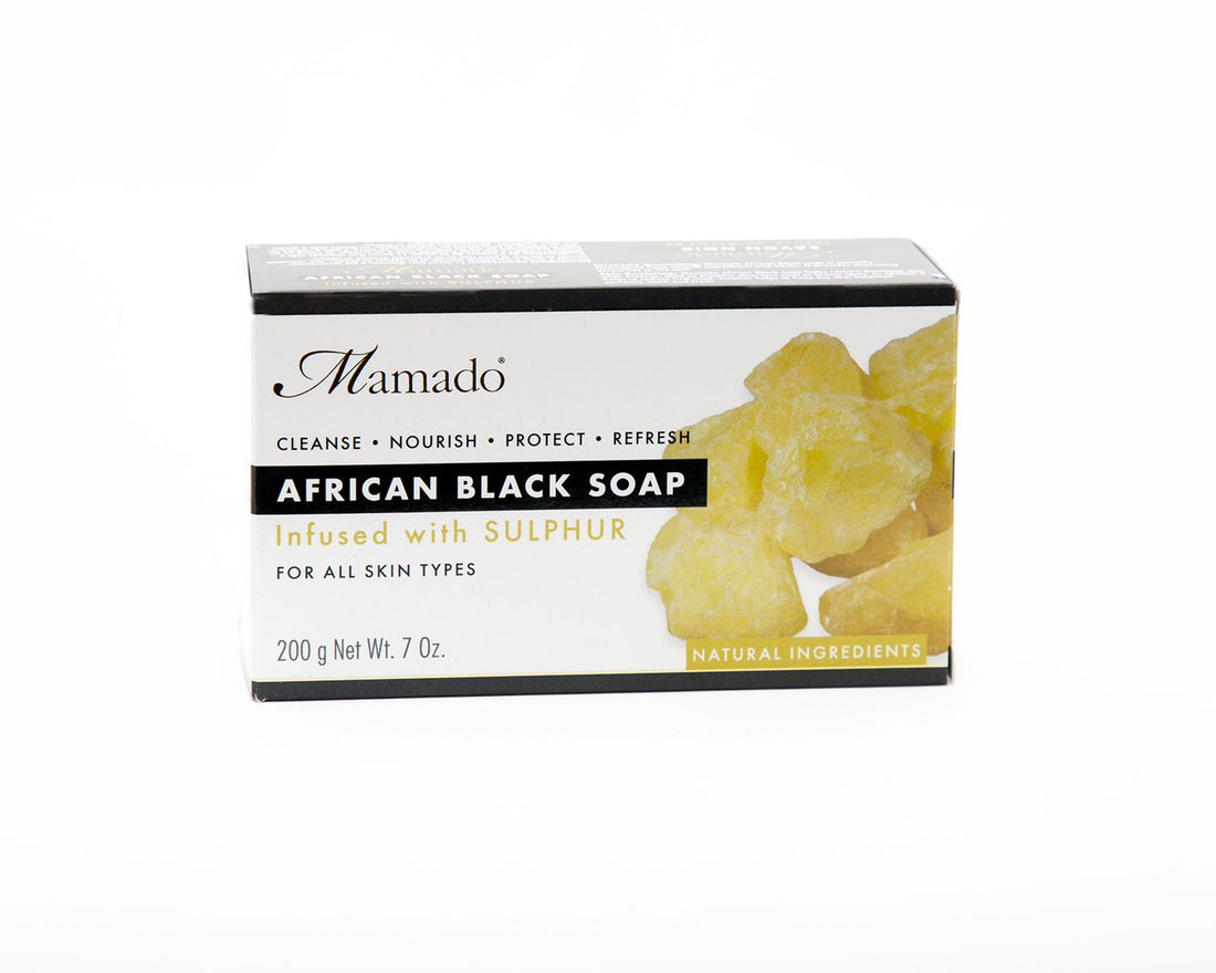 AFRICAN BLACK SOAP SCHWEFEL 200GR
