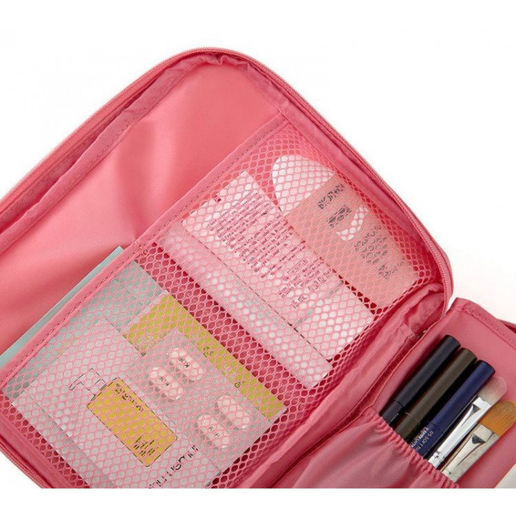 Kompakte Kosmetiktasche für Reisen