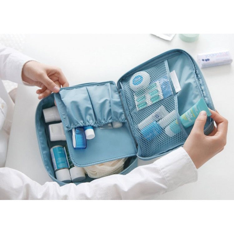 Kompakte Kosmetiktasche für Reisen