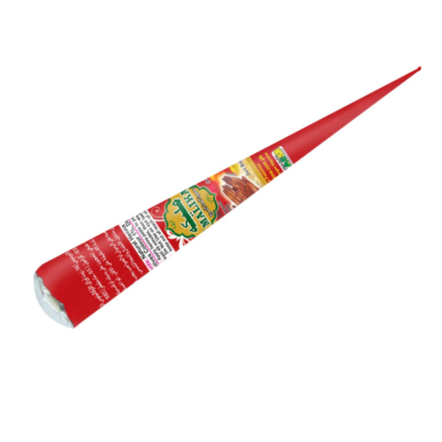 Malika henna cone rood – 100% natuurlijke hennapasta, 40 g