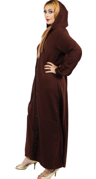 Brown djellaba