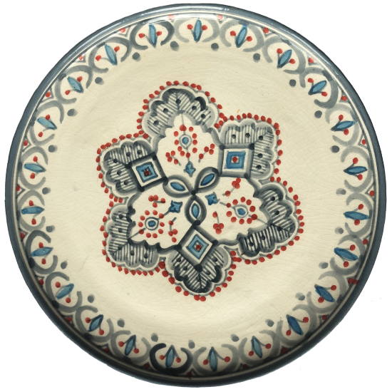 Marokkaanse bord 25 cm