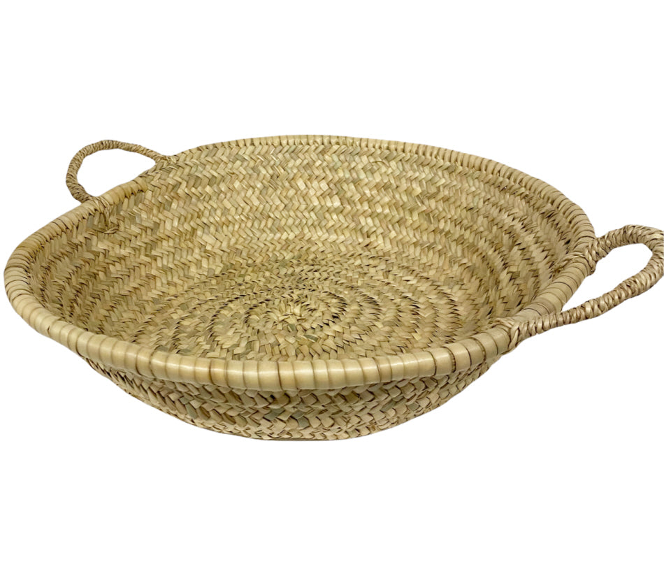 Panier à pain tressé marocain Ø 40 cm