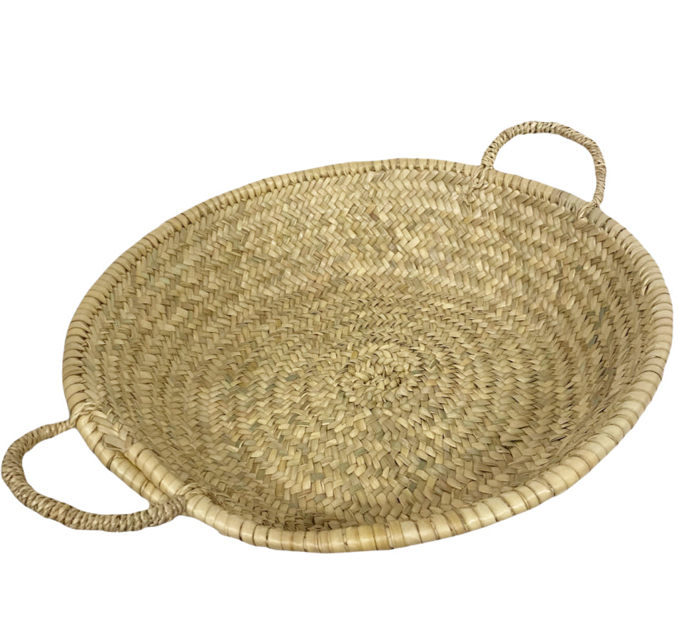 Panier à pain tressé marocain Ø 40 cm