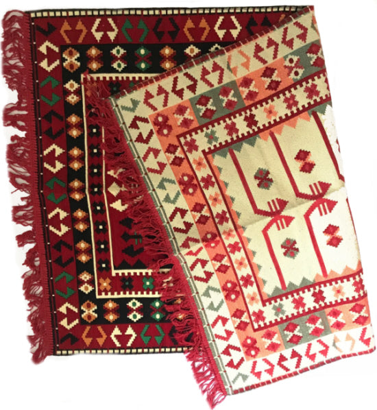 Marokkanischer Teppich Kelim-Stil