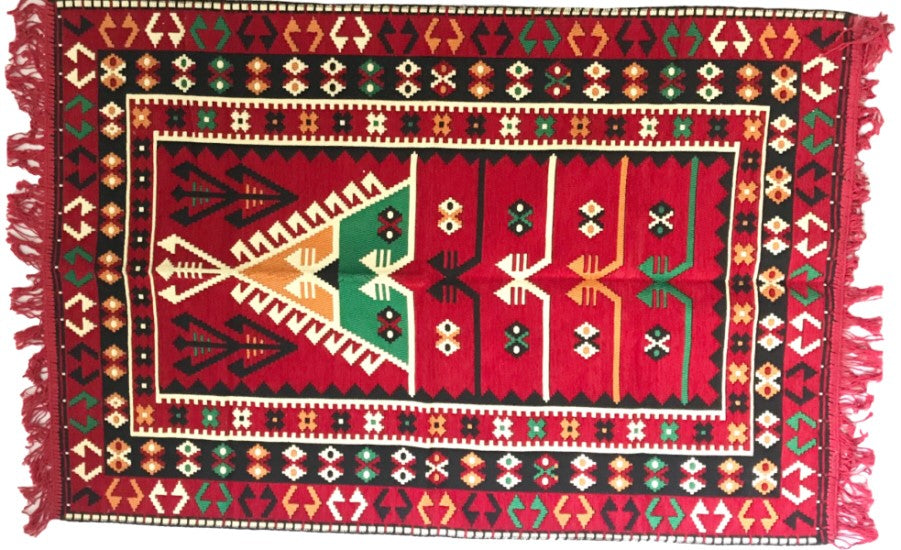 Marokkanischer Teppich Kelim-Stil
