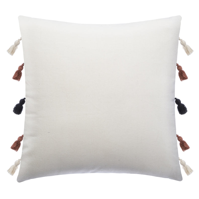Coussin pompons