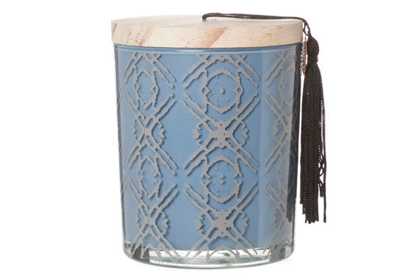 MOROCCAN POTICHE GREY BLUE 9X11 CM
