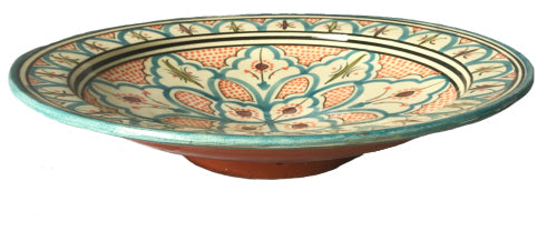 Handmade earthenware bowl