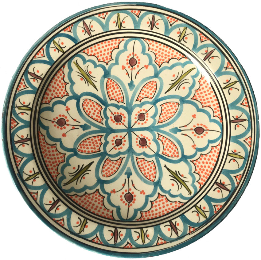 Handmade earthenware bowl