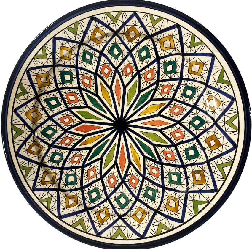 Marokkanische Schwaka-Schale 35 cm