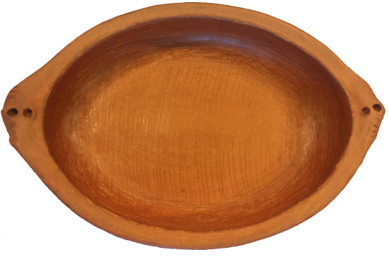 Oval baking dish