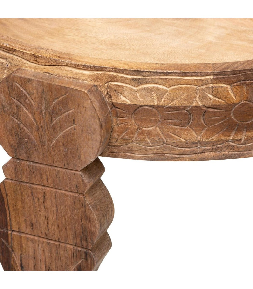 Couchtisch aus Mangoholz - braun