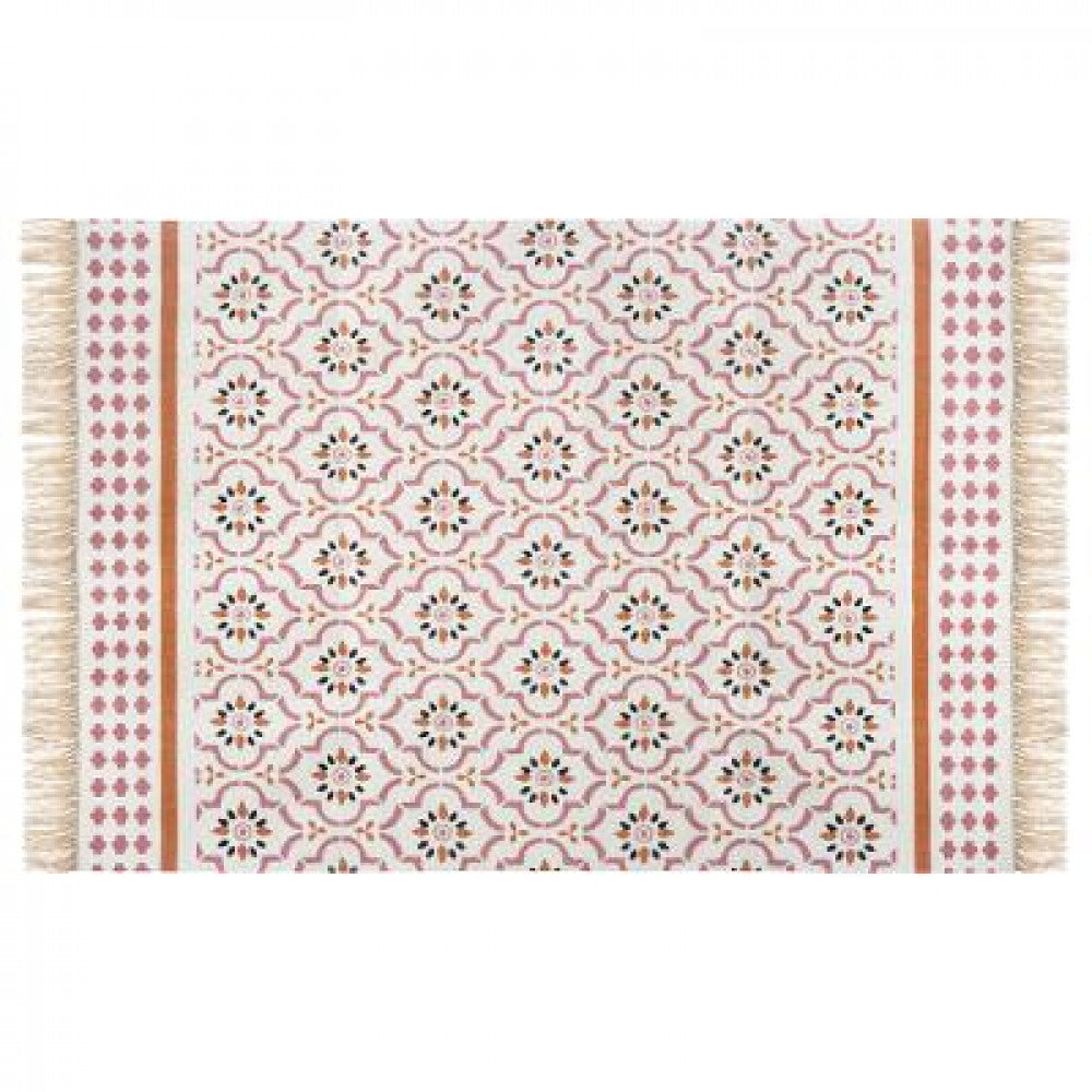 Tapis en mosaïque de coton