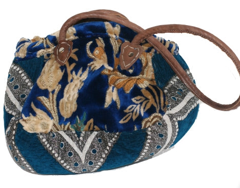 Marrakech bag with traditional fabrics
