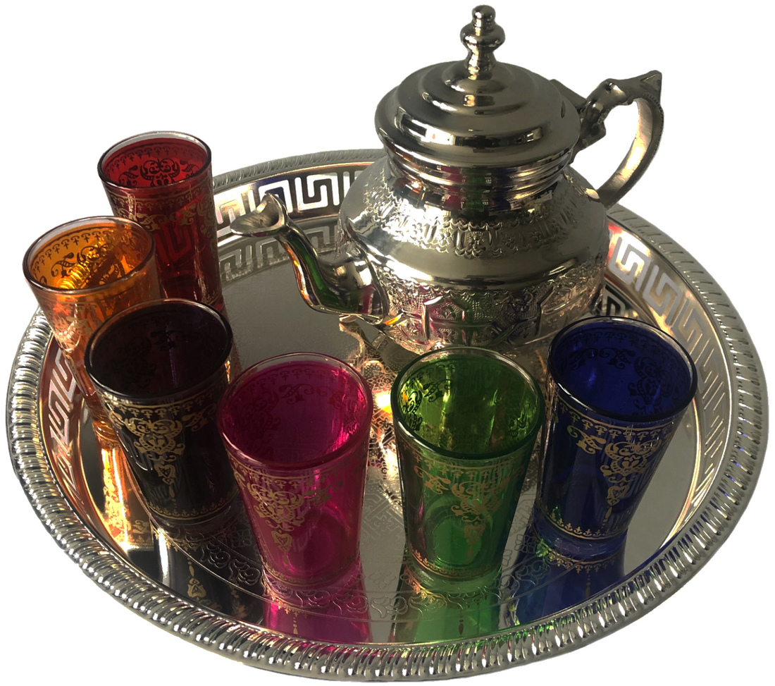 Luxury Moroccan tea set