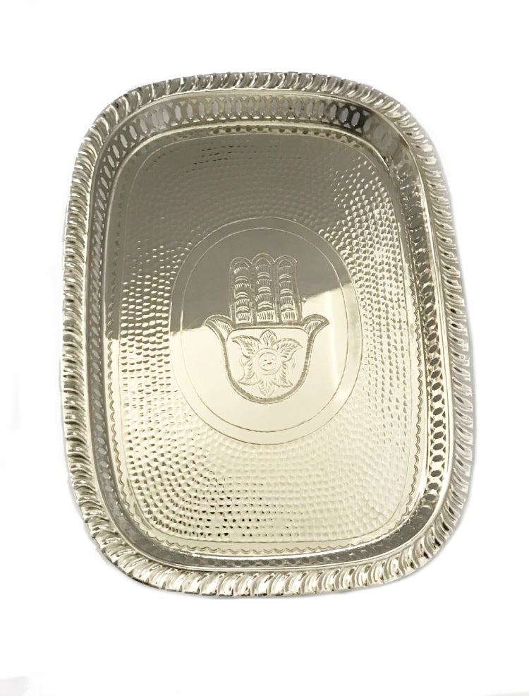 Moroccan khmissa tray