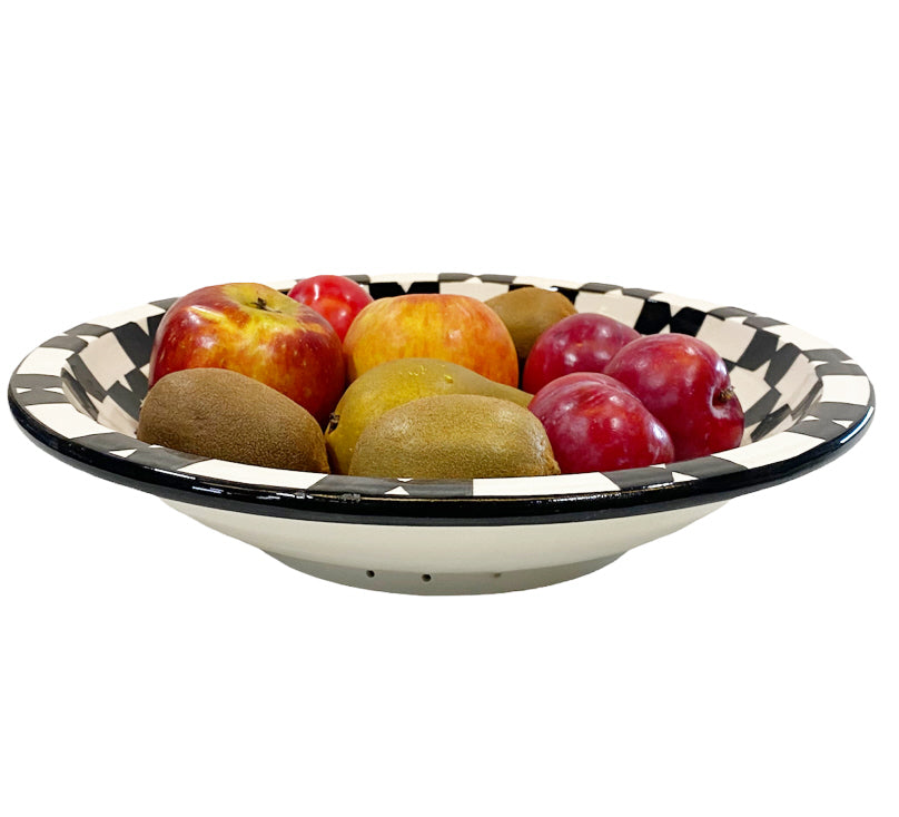 Plat marocain en céramique Fès Ø34
