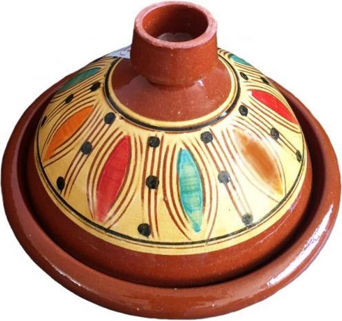 Authentic Moroccan Earthenware Tagine Ø 25 cm