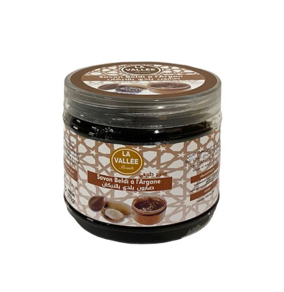 Schwarze Seife - Savon Beldi mit Arganöl