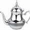 Marokkaanse theepot RVS – traditionele Arabische theepot, 0,8 tot 1,8 liter