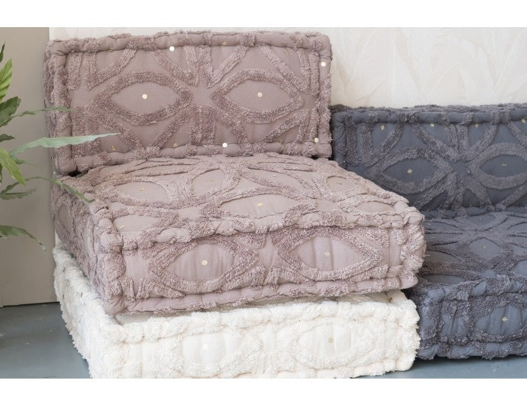 Eternity pouf mattress taupe