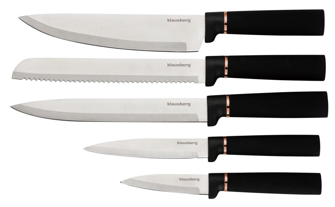 Klausberg 10-piece Knife Set with Cutting Boards