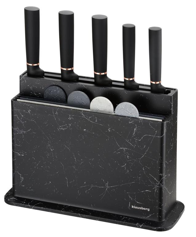 Klausberg 10-piece Knife Set with Cutting Boards