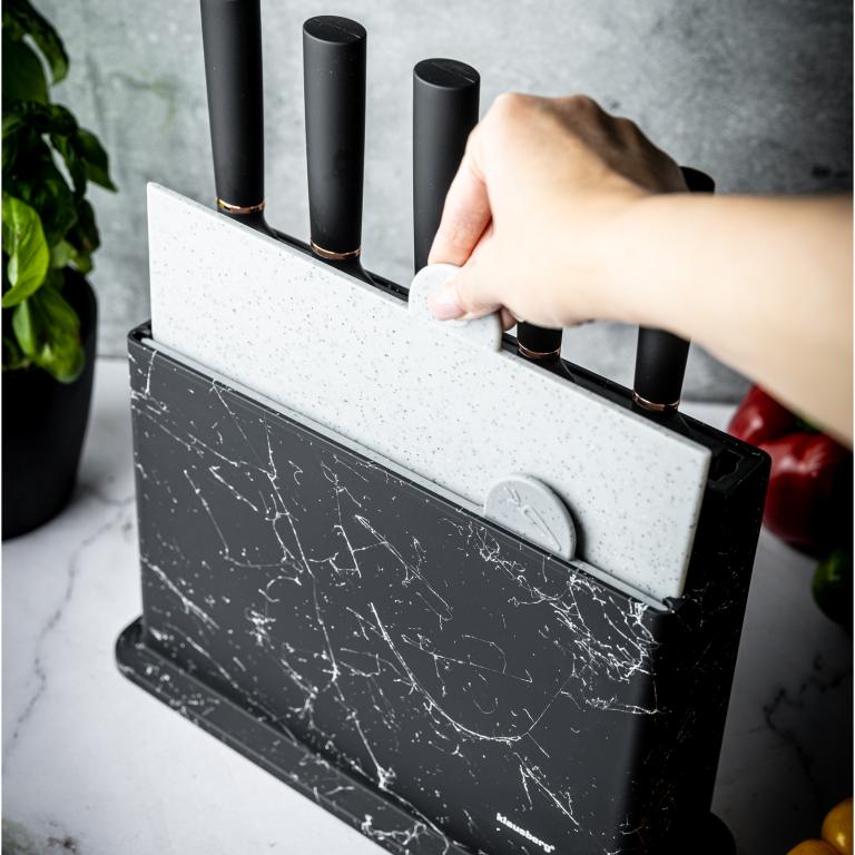 Klausberg 10-piece Knife Set with Cutting Boards