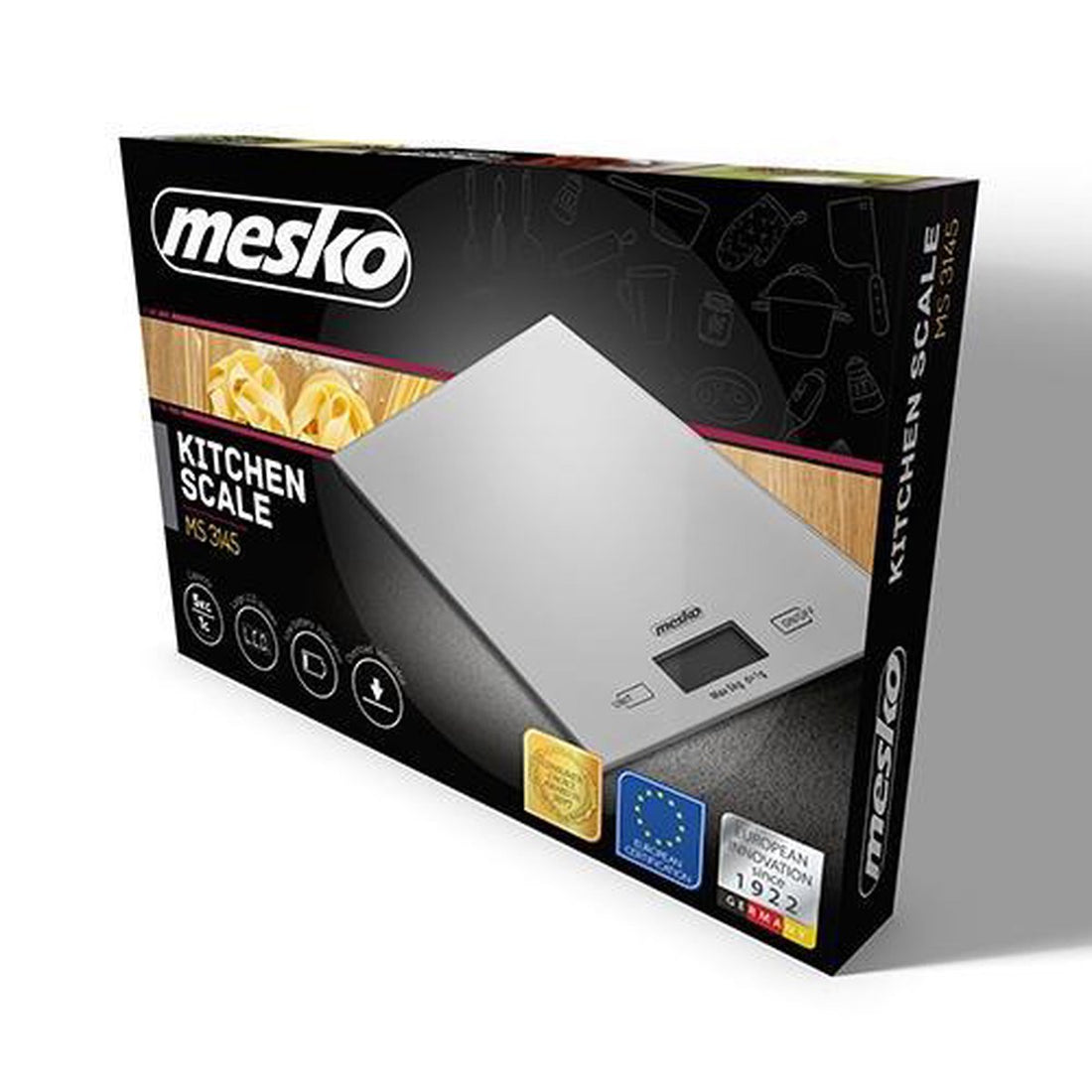 Mesko MS 3145 - Küchenwaage - digital - silber