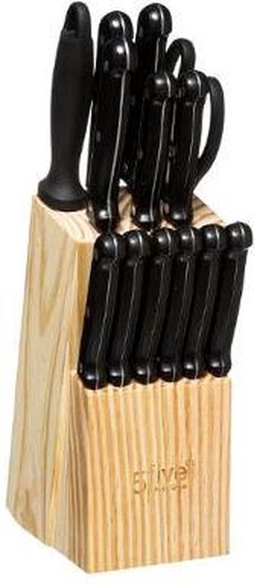 13-piece knife set - knife block