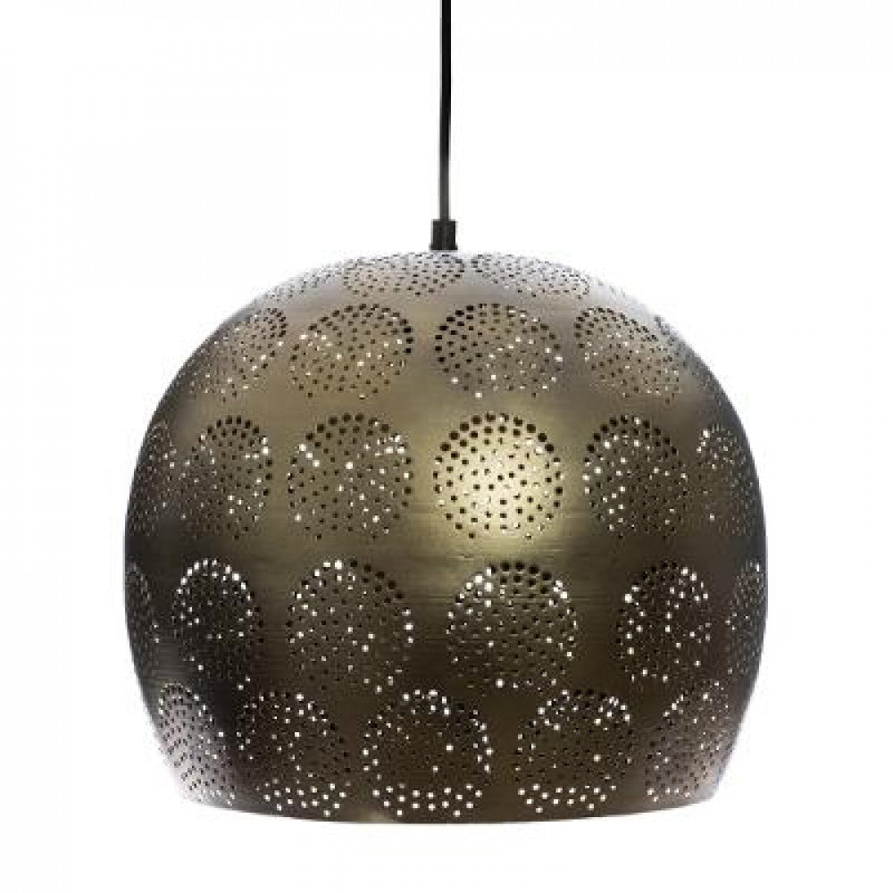 Metalen hanglamp goud Ø30 goud