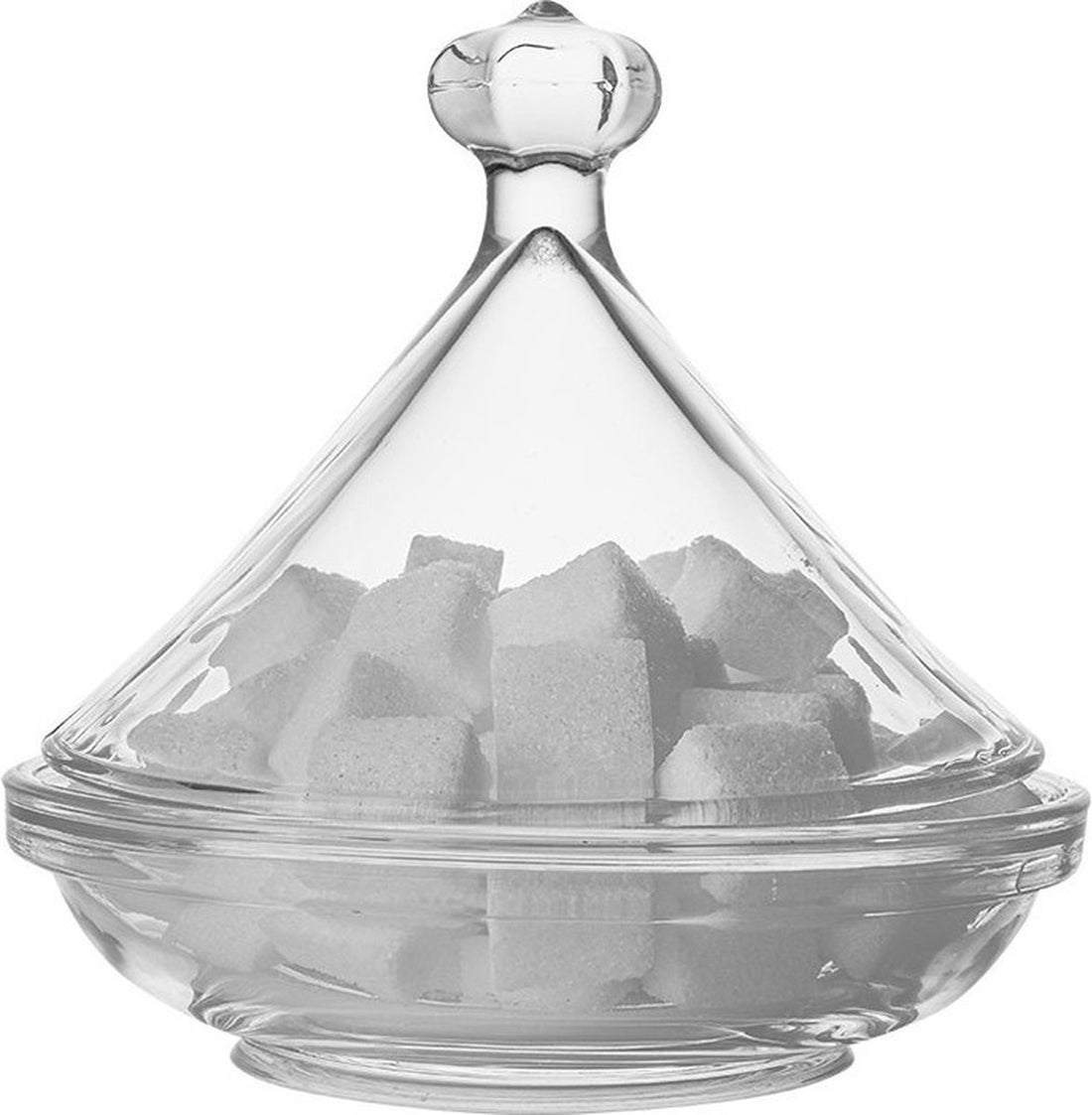 Mini tajine en verre transparent