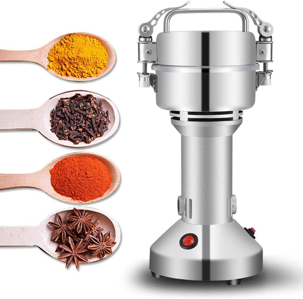 Elektrische koffiemolen en kruidenmolen – RVS grinder, 250 gram