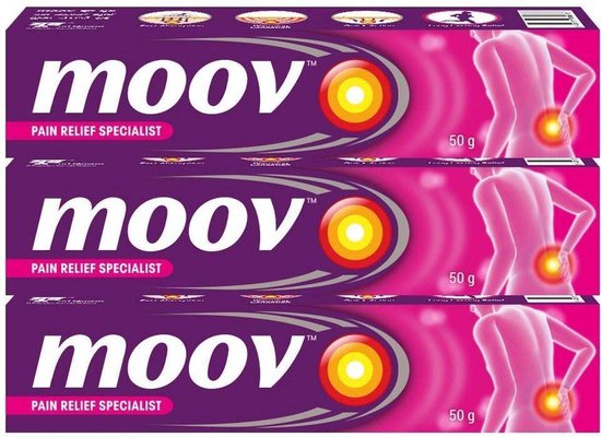 Moov cream Rapid Relief – ayurvedische zalf met plantaardige ingrediënten, 50 g